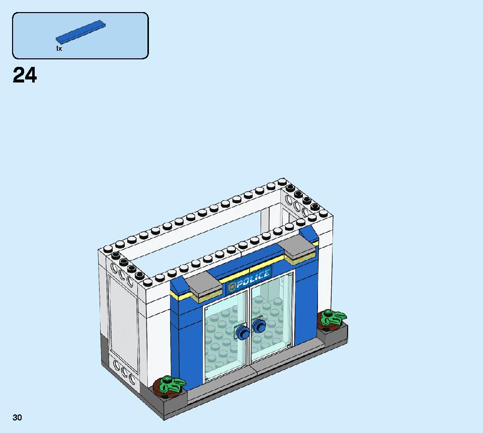 Police Station 60246 LEGO information LEGO instructions 30 page