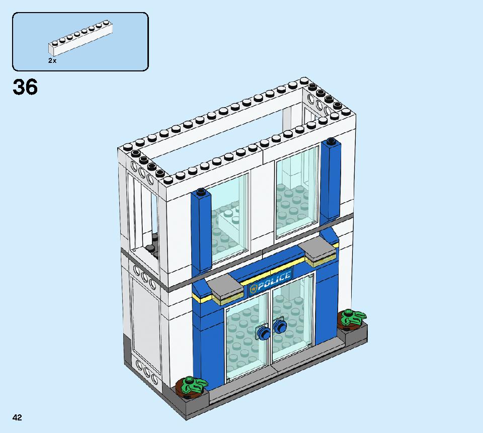 Police Station 60246 LEGO information LEGO instructions 42 page
