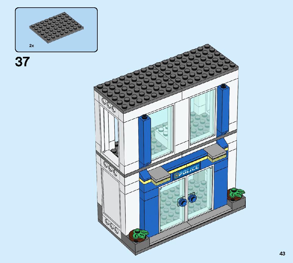 Police Station 60246 LEGO information LEGO instructions 43 page