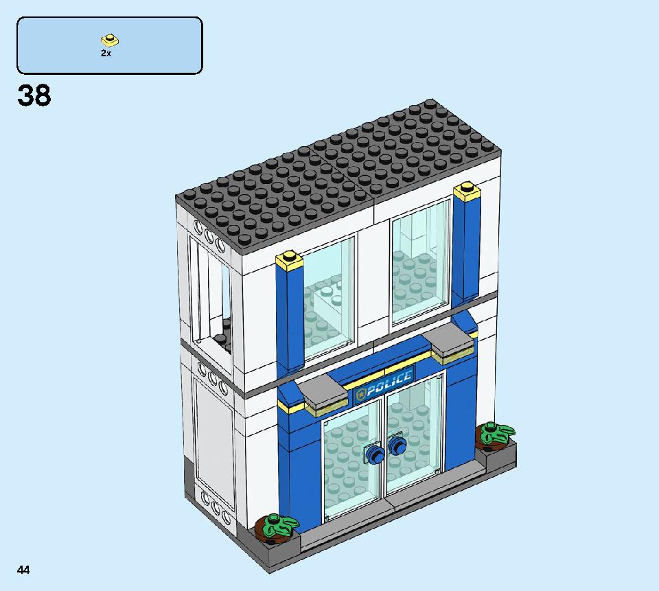 Police Station 60246 LEGO information LEGO instructions 44 page