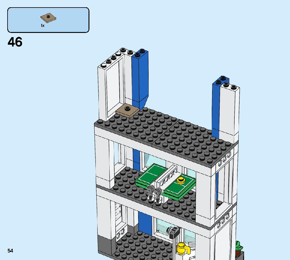 Police Station 60246 LEGO information LEGO instructions 54 page