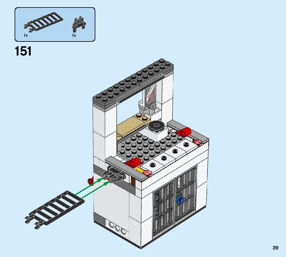 Police Station 60246 LEGO information LEGO instructions 39 page