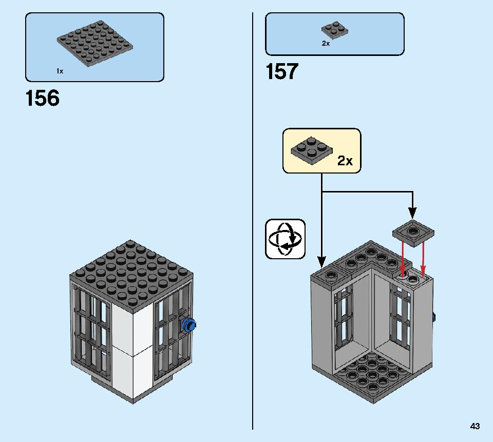 Police Station 60246 LEGO information LEGO instructions 43 page