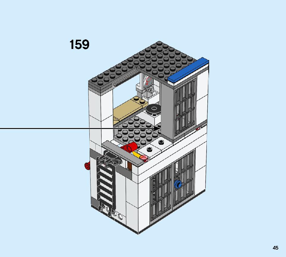 Police Station 60246 LEGO information LEGO instructions 45 page