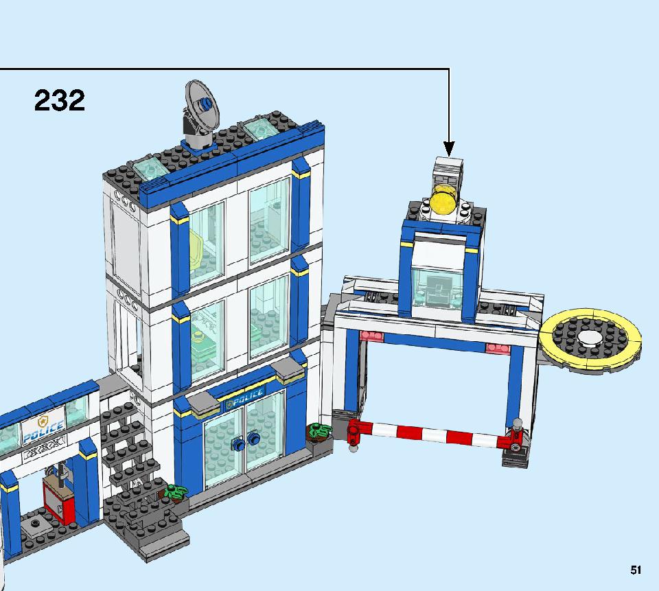 Police Station 60246 LEGO information LEGO instructions 51 page
