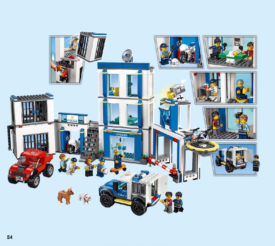 Police Station 60246 LEGO information LEGO instructions 54 page