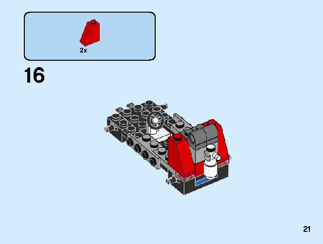 Forest Fire 60247 LEGO information LEGO instructions 21 page