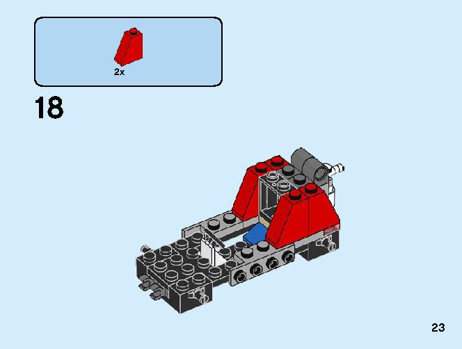Forest Fire 60247 LEGO information LEGO instructions 23 page