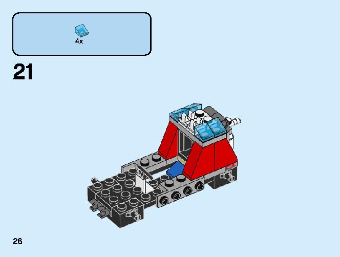 Forest Fire 60247 LEGO information LEGO instructions 26 page