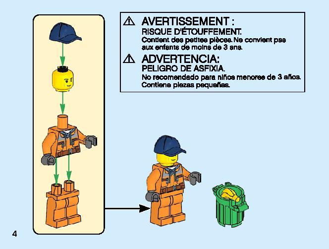 Street Sweeper 60249 LEGO information LEGO instructions 4 page