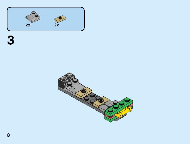 Street Sweeper 60249 LEGO information LEGO instructions 8 page