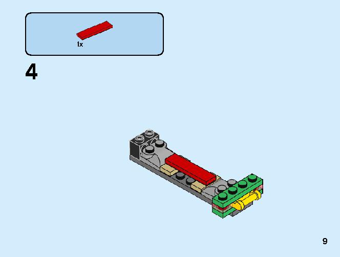 Street Sweeper 60249 LEGO information LEGO instructions 9 page