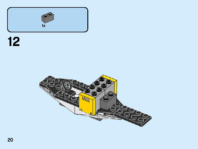 Mail Plane 60250 LEGO information LEGO instructions 20 page
