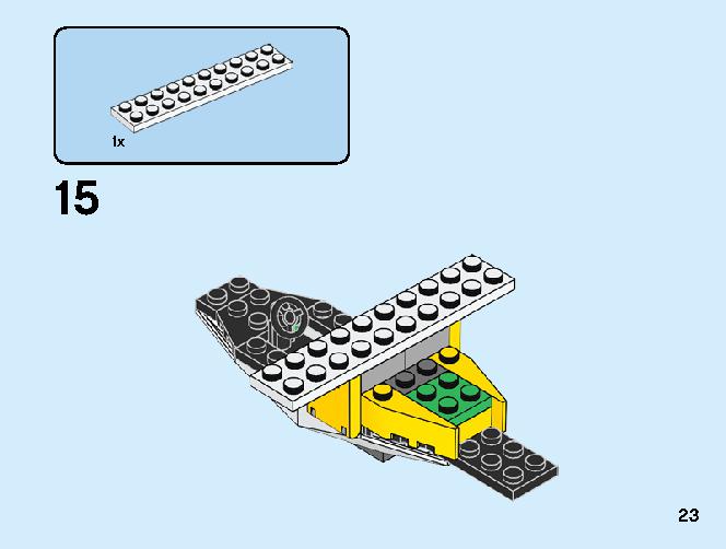 Mail Plane 60250 LEGO information LEGO instructions 23 page
