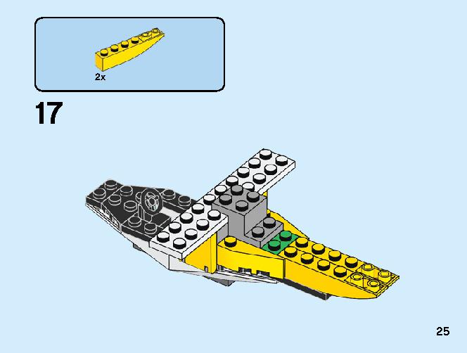 Mail Plane 60250 LEGO information LEGO instructions 25 page