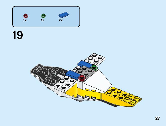 Mail Plane 60250 LEGO information LEGO instructions 27 page