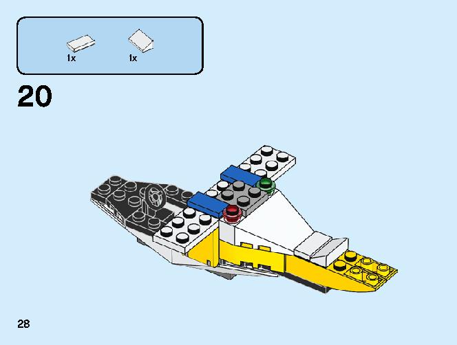 Mail Plane 60250 LEGO information LEGO instructions 28 page