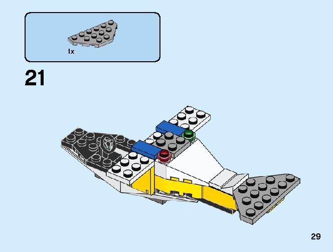 Mail Plane 60250 LEGO information LEGO instructions 29 page