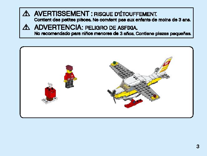 Mail Plane 60250 LEGO information LEGO instructions 3 page
