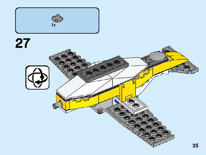 Mail Plane 60250 LEGO information LEGO instructions 35 page