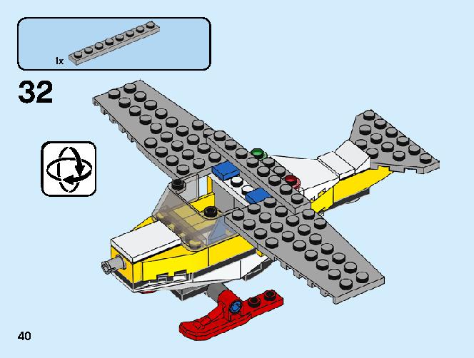 Mail Plane 60250 LEGO information LEGO instructions 40 page