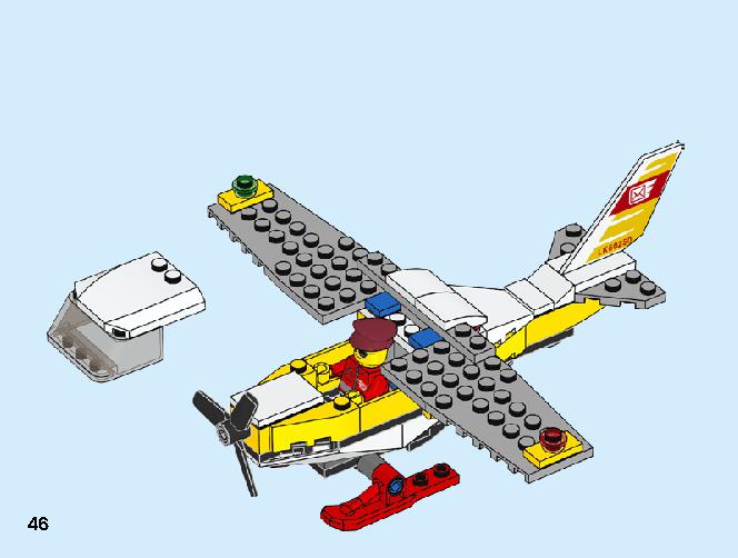 Mail Plane 60250 LEGO information LEGO instructions 46 page