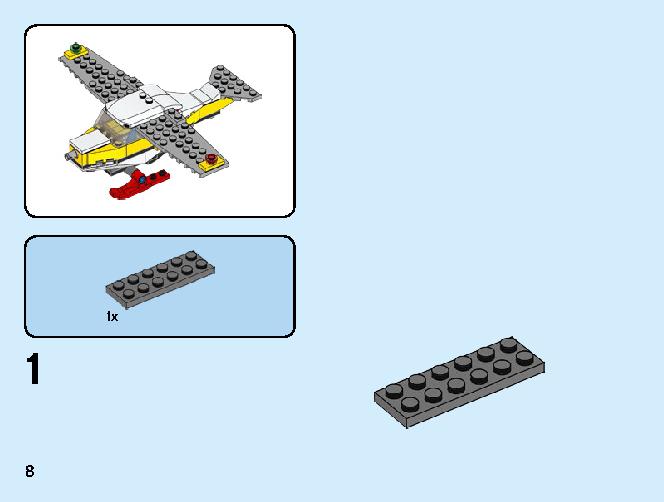 Mail Plane 60250 LEGO information LEGO instructions 8 page