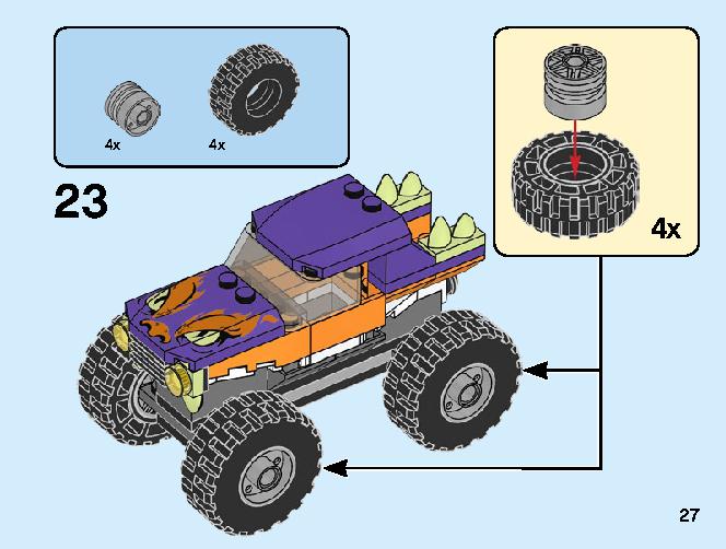Monster Truck 60251 LEGO information LEGO instructions 27 page