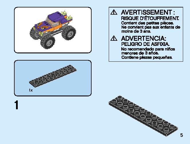 Monster Truck 60251 LEGO information LEGO instructions 5 page