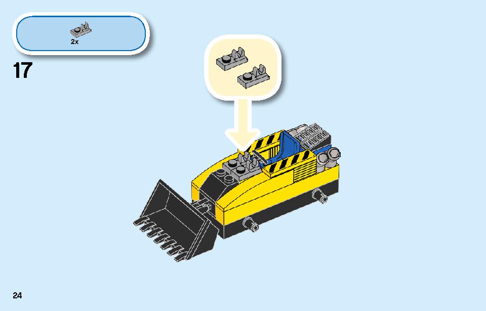Construction Bulldozer 60252 LEGO information LEGO instructions 24 page