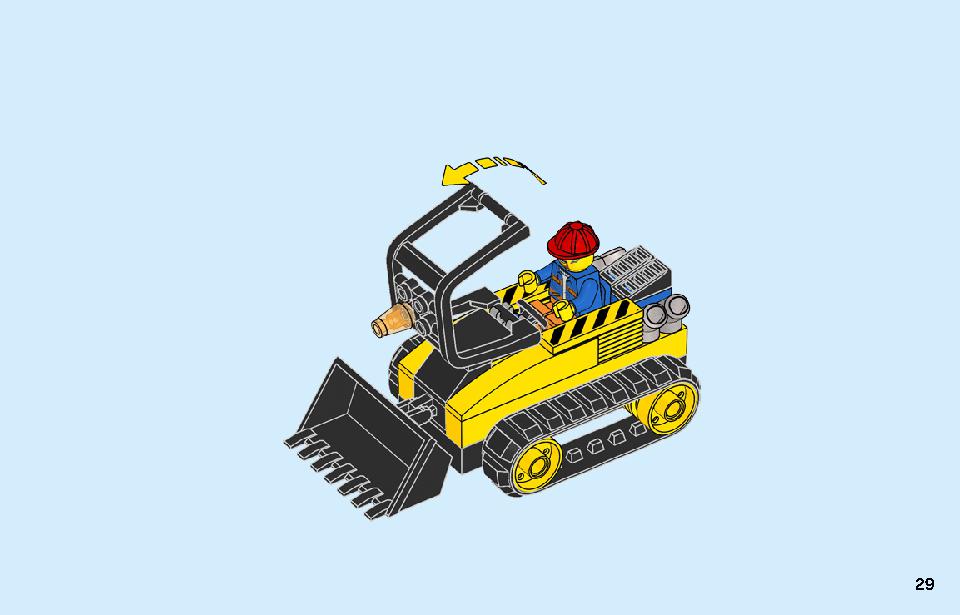 Construction Bulldozer 60252 LEGO information LEGO instructions 29 page