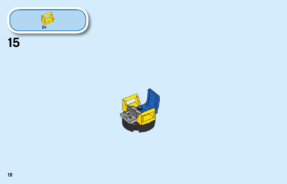 Construction Bulldozer 60252 LEGO information LEGO instructions 18 page