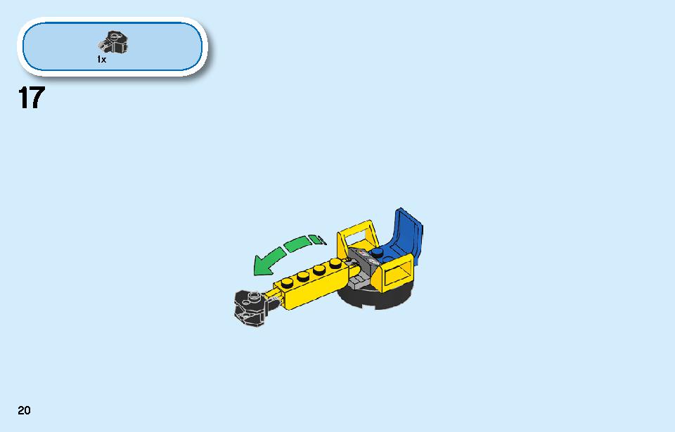 Construction Bulldozer 60252 LEGO information LEGO instructions 20 page