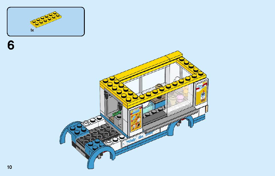 Ice-cream Truck 60253 LEGO information LEGO instructions 10 page