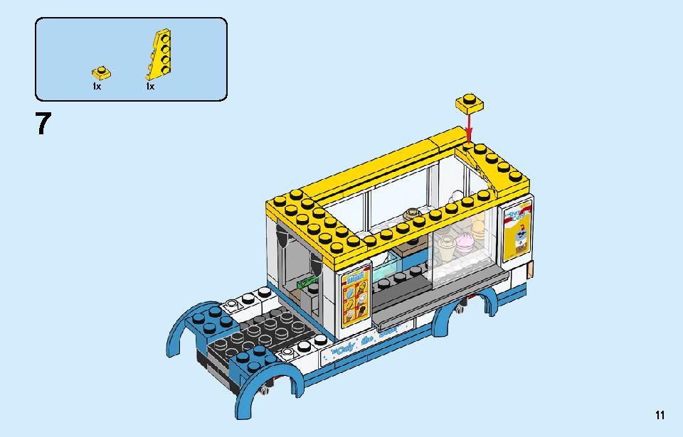Ice-cream Truck 60253 LEGO information LEGO instructions 11 page