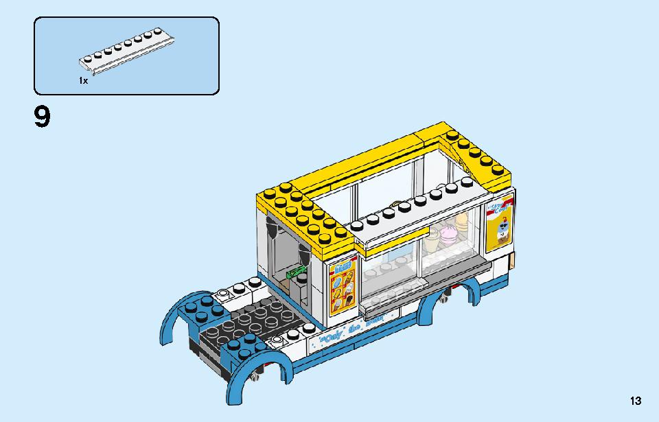 Ice-cream Truck 60253 LEGO information LEGO instructions 13 page