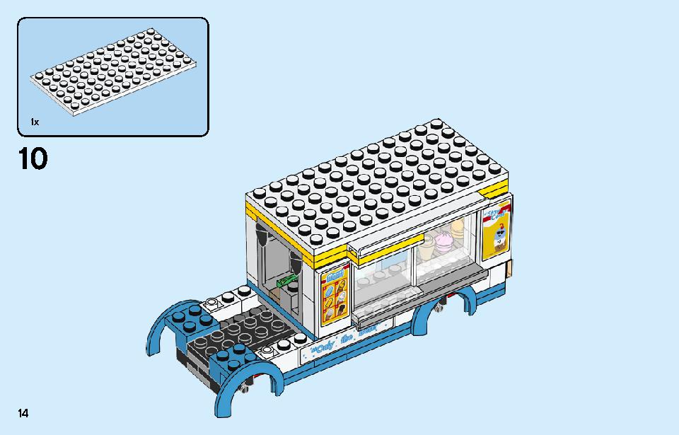 Ice-cream Truck 60253 LEGO information LEGO instructions 14 page