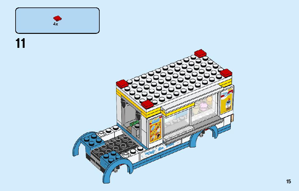 Ice-cream Truck 60253 LEGO information LEGO instructions 15 page