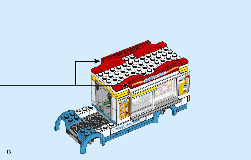 Ice-cream Truck 60253 LEGO information LEGO instructions 18 page