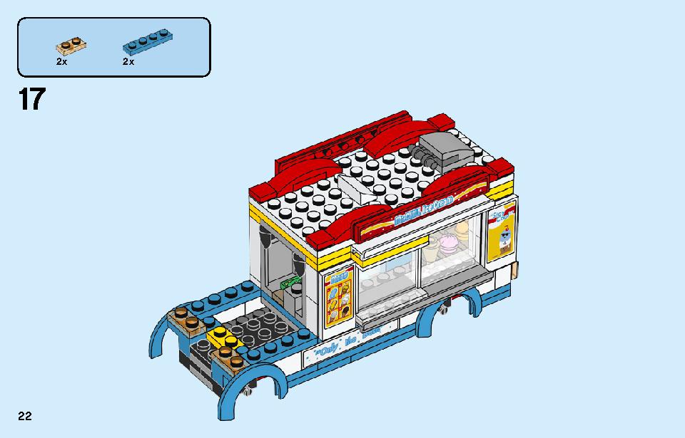 Ice-cream Truck 60253 LEGO information LEGO instructions 22 page