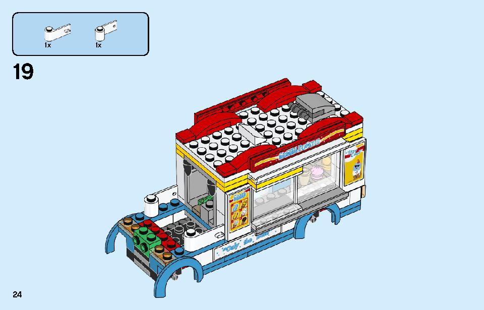 Ice-cream Truck 60253 LEGO information LEGO instructions 24 page