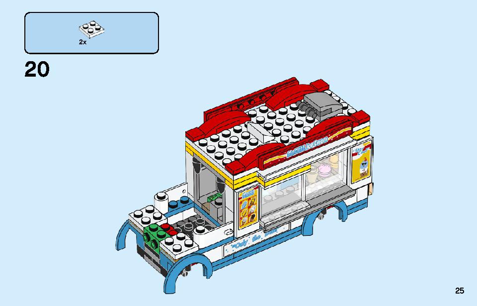 Ice-cream Truck 60253 LEGO information LEGO instructions 25 page