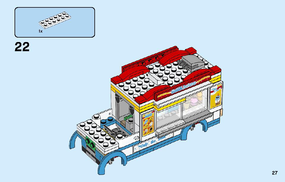 Ice-cream Truck 60253 LEGO information LEGO instructions 27 page