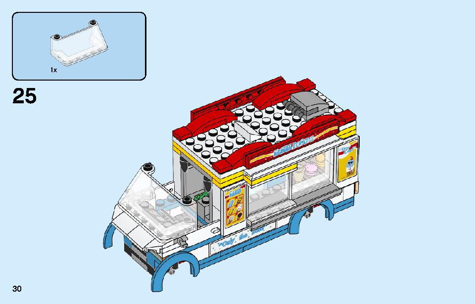 Ice-cream Truck 60253 LEGO information LEGO instructions 30 page