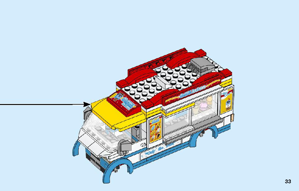 Ice-cream Truck 60253 LEGO information LEGO instructions 33 page