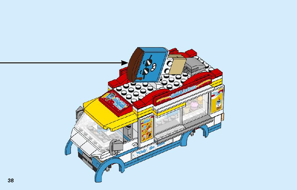Ice-cream Truck 60253 LEGO information LEGO instructions 38 page