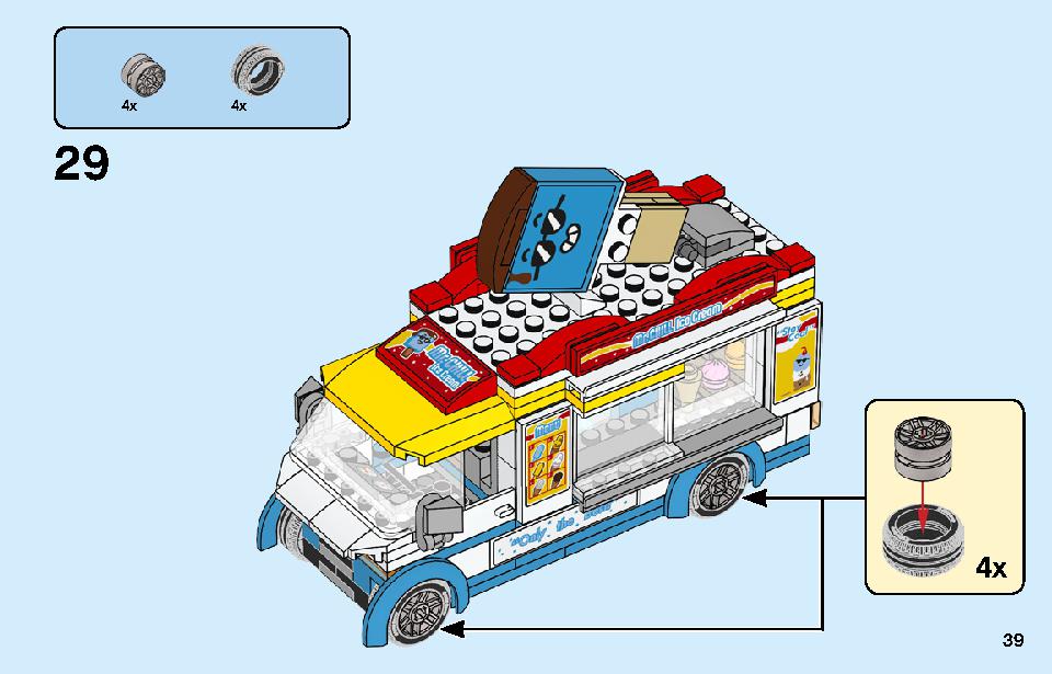 Ice-cream Truck 60253 LEGO information LEGO instructions 39 page