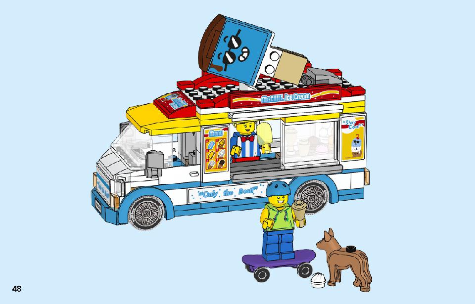 Ice-cream Truck 60253 LEGO information LEGO instructions 48 page