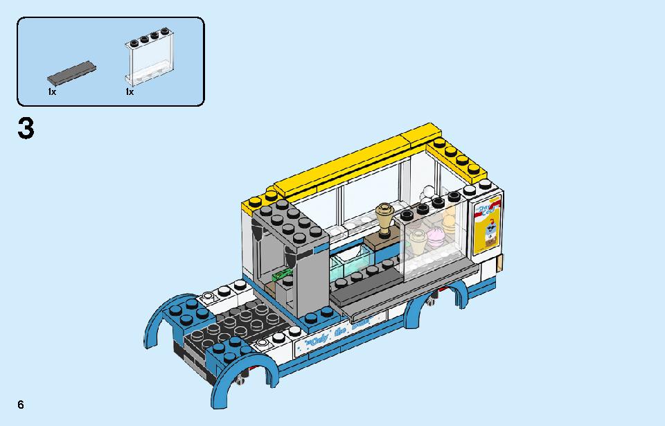 Ice-cream Truck 60253 LEGO information LEGO instructions 6 page