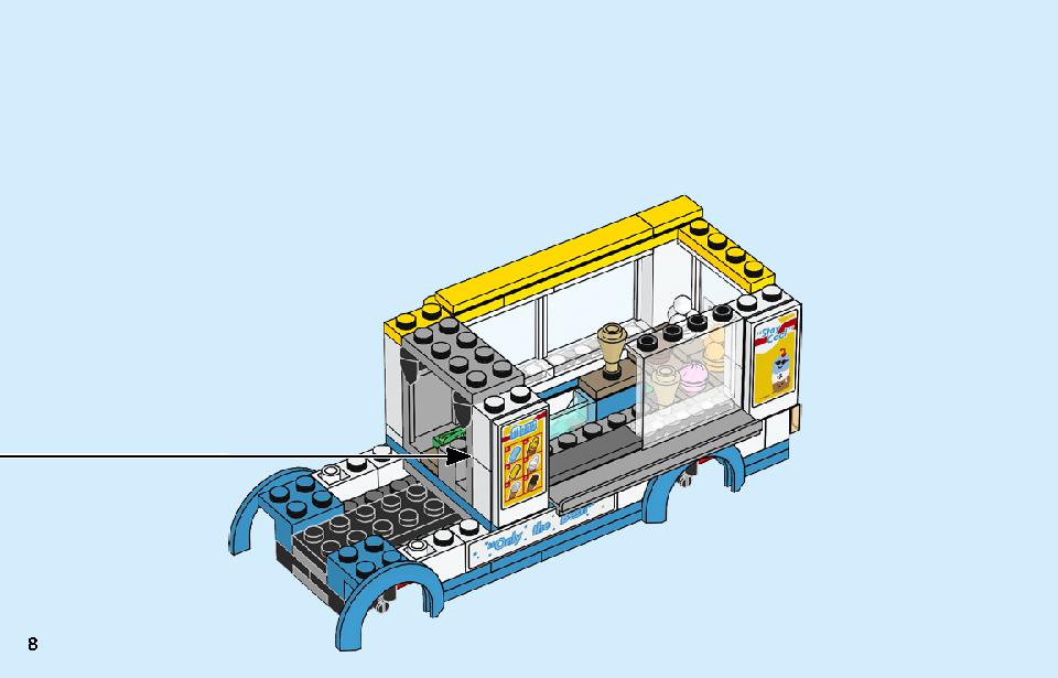 Ice-cream Truck 60253 LEGO information LEGO instructions 8 page
